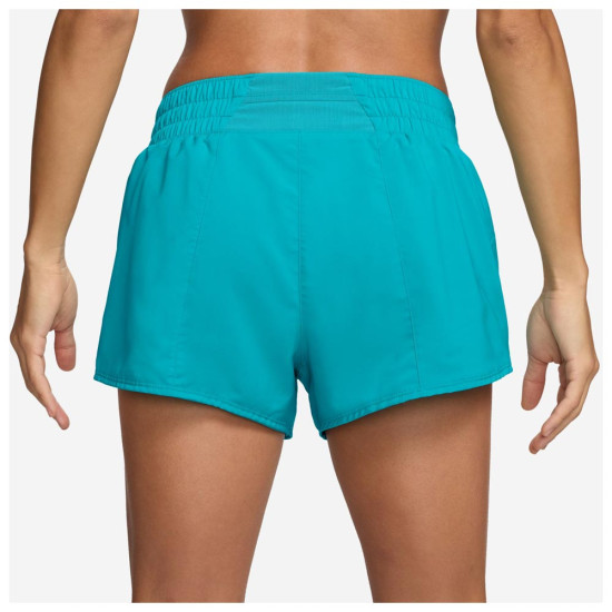 Nike Γυναικείο σορτς One Dri-FIT Mid-Rise 3" Brief-Lined Shorts Nike Γυναικείο σορτς One Dri-FIT Mid-Rise 3" Brief-Lined Shorts